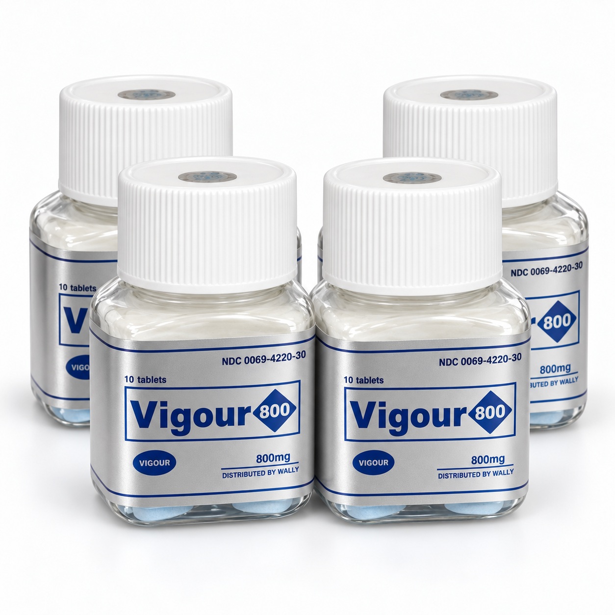 Pack 3unid Vigour Azul