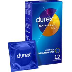 POTENTE - DUREX - NATURAL XL 12 UNIDADES