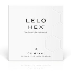 POTENTE - LELO HEX PRESERVATIVE BOX 3 UNITS