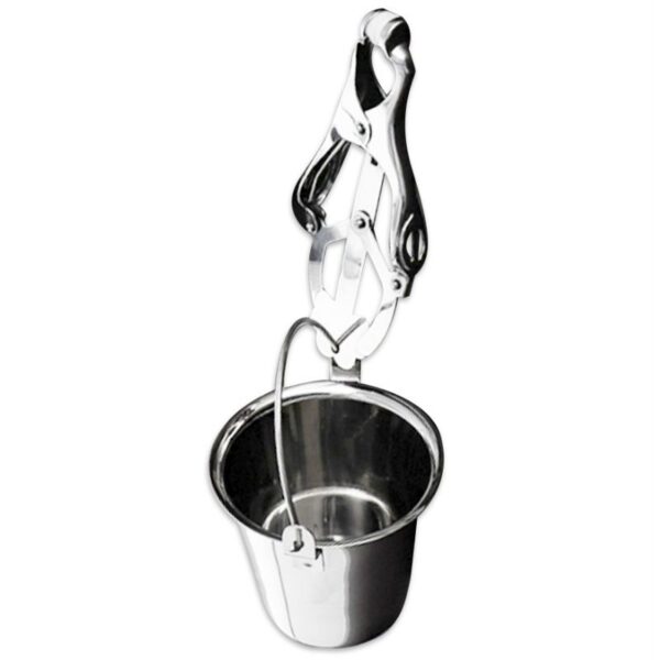 POTENTE - CLAM DE METAL HARD NIPPLE COM BUCKLET