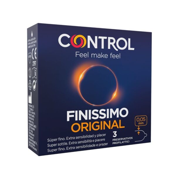 POTENTE - CONTROL FINISSIMO CONDOMS 3 UNITS