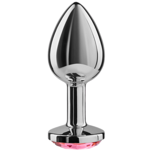 POTENTE - SECRETPLAY - PLUG ANAL ALUMINIUM FUCHSIA 7 CM