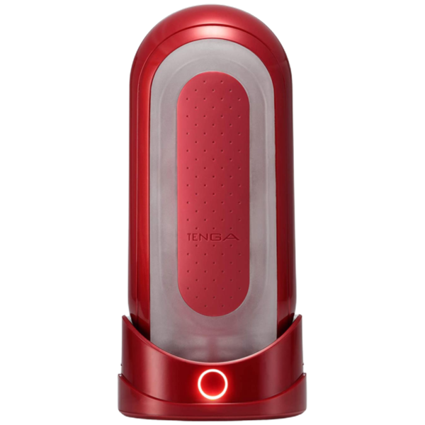 POTENTE - TENGA FLIP 0 (ZERO) VERMELHO E CONJUNTO DE AQUECIMENTO FLIP