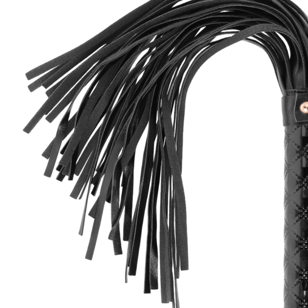 POTENTE - BEGME - BLACK EDITION FLOGGER DE COURO VEGANO