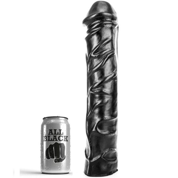 POTENTE - ALL BLACK - DILDO GIGANTE SOFT FISTING 32 CM