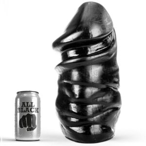 POTENTE - ALL BLACK - PENE ANAL 33 CM