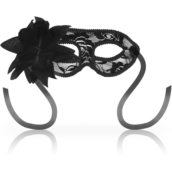 POTENTE - OHMAMA - MÁSCARAS DE RENDA PRETA E MÁSCARAS DE FLOR