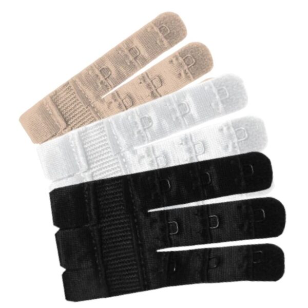 POTENTE - BYE-BRA - EXTENSORES DE CONTORNO FLEXÍVEIS 3 GANCHOS 3 UDS