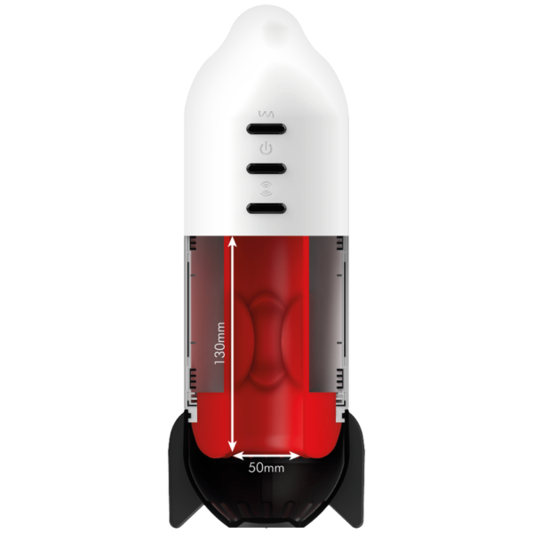 POTENTE - JAMYJOB - ROCKET MASTURBATOR TECNOLOGIA DE COMPRESSO SUAVE E VIBRAO