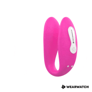 POTENTE - WEARWATCH - VIBRADOR WATCHME DE TECNOLOGIA DUPLA FÚCSIA / ÁGUA DO MAR