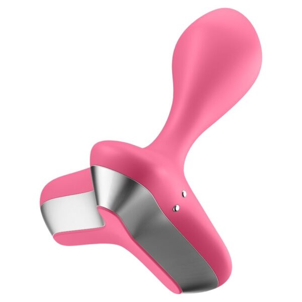 POTENTE - VIBRADOR SATISFYER GAME CHANGER PLUG - ROSA