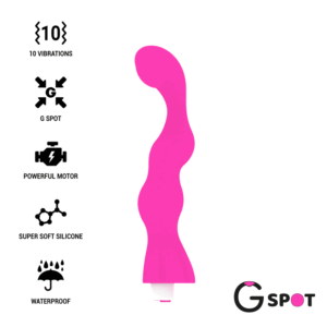 POTENTE - G-SPOT-  GEORGE VIBRADOR GUM ROSA