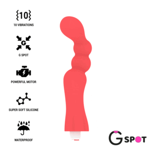 POTENTE - G-SPOT- GOHAN G-SPOT VIBRADOR LUZ VERMELHA