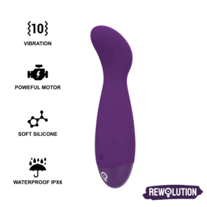 POTENTE - REWOLUTION REWOPULSE FLEXIBLE VIBRATOR ESTIMULATOR POINT G