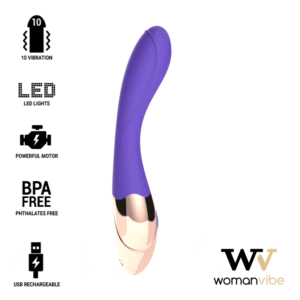 POTENTE - WOMANVIBE - SUNNY SILICONE VIBRADOR RECARREGÁVEL