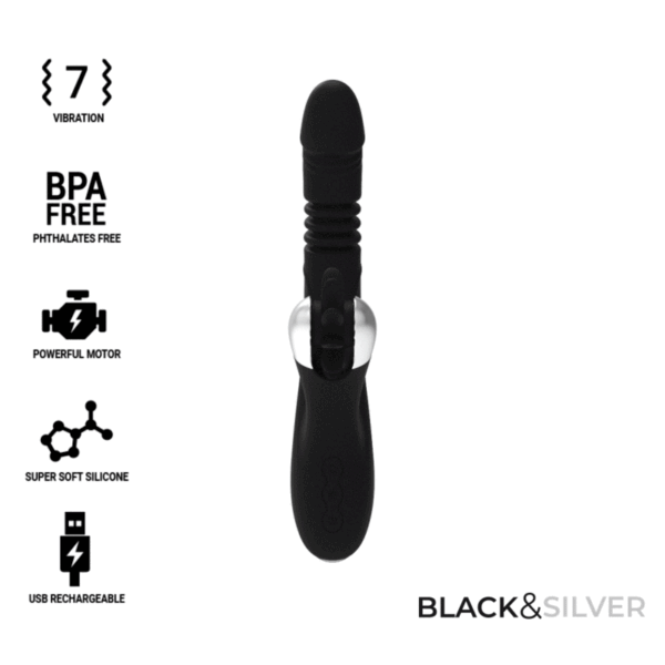 POTENTE - BLACK&SILVER- BUNNY REED UP & DOWN VIBE