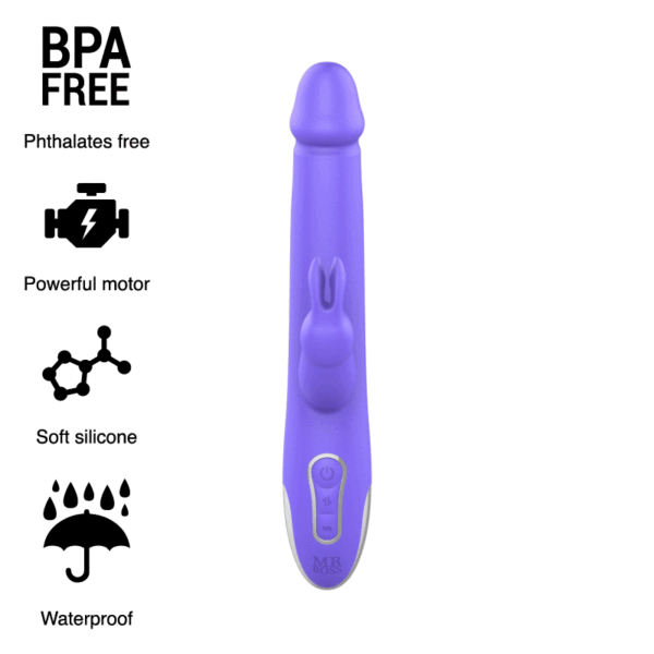 POTENTE - MR BOSS- VIBRADOR E ROTADOR ARTURO COMPATÍVEL COM A TECNOLOGIA WATCHME WIRELESS