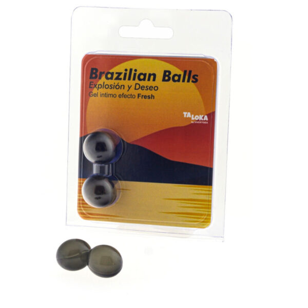POTENTE - TALOKA - 2 BOLAS BRASILEIRAS EFEITO FRESCO GEL EMOCIONANTE