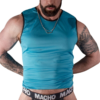 POTENTE - MACHO - T-SHIRT AZUL S/M