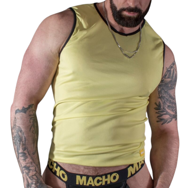 POTENTE - MACHO - T-SHIRT AMARELO S/M