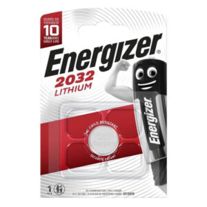 POTENTE - BOTÃO DE LÍTIO ENERGIZADOR CR2032 3V 1 UNIDADE