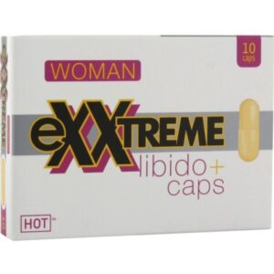 POTENTE - HOT - EXTREME LIBIDO CAPS FEMININO 10 PCS