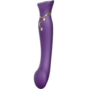 POTENTE - ZALO - QUEEN G-SPOT PULS WAVE VIBE ROXO