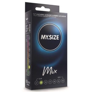 POTENTE - Preservativos MY SIZE MIX 49 MM 10 UNIDADES