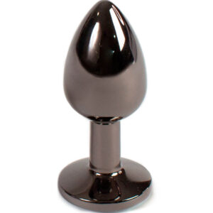 POTENTE - SECRET PLAY - BUTT PLUG DE GUNMETAL TAMANHO PEQUENO 7 CM