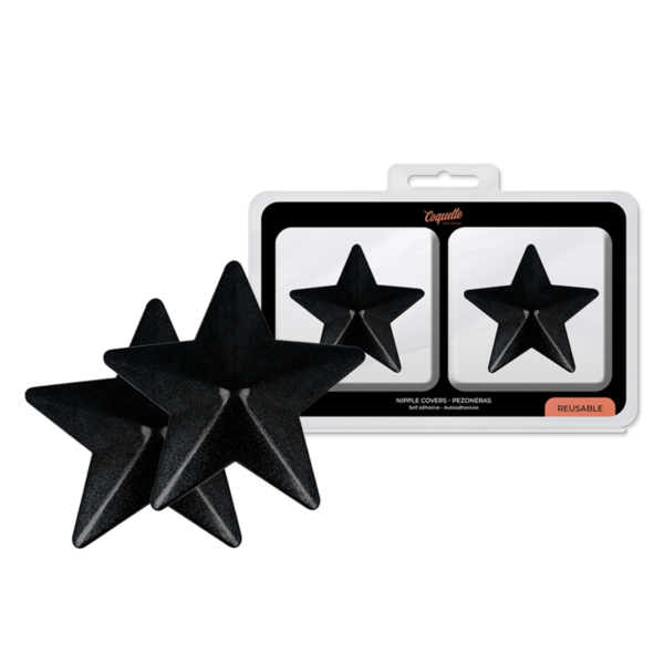 POTENTE - COQUETTE CHIC DESIRE - COBERTURAS PARA BICOS BLACK STARS