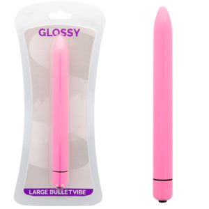 POTENTE - GLOSSY - VIBRADOR SLIM DEEP ROSE