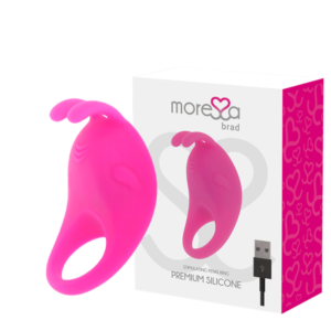 POTENTE - MORESSA BRAD PREMIUM SILICONE RECARREGÁVEL ROSA