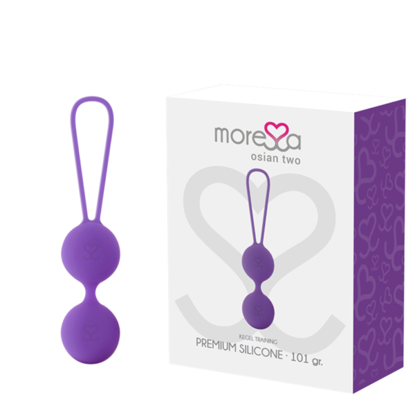 POTENTE - MORESSA OSIAN TWO PREMIUM SILICONE PURPLE