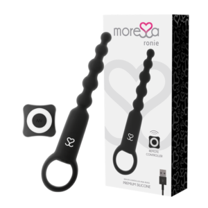 POTENTE - MORESSA RONIE CONTROLE REMOTO ANAL PRAZER PRETO