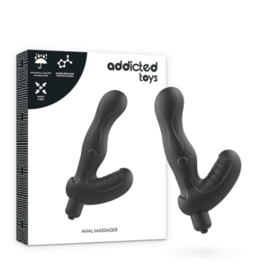 POTENTE - ADDICTED TOYS - P-SPOT VIBE ESTIMULADOR ANAL DE PRÓSTATA DE SILICONE