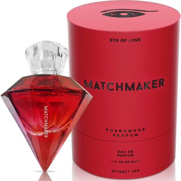 POTENTE - EYE OF LOVE - MATCHMAKER RED DIAMOND LGBTQ PERFUME ATTRACT HER 30 ML