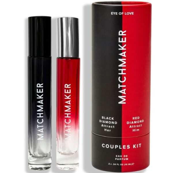 POTENTE - EYE OF LOVE - CONJUNTO DE 2 PEAS FEROMONIA PARA CASAIS ATRAIR ELA E ELE 20 ML