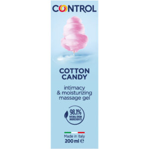POTENTE - GEL DE MASSAGEM CONTROL ALGODÃO DOCE 3 EM 1 200 ML
