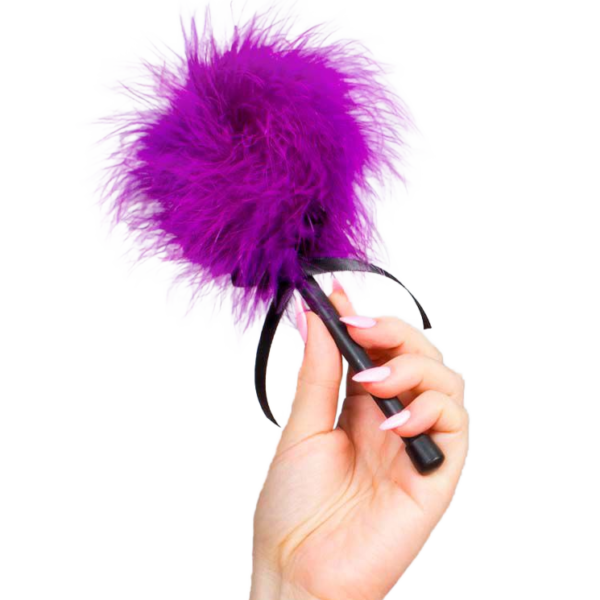 POTENTE - SECRETPLAY - ESPANADOR MARABOU ROXO ROXO