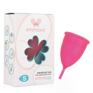 POTENTE - INTIMICHIC - COPO MENSTRUAL GRAU MÉDICO SILICONE TAMANHO S