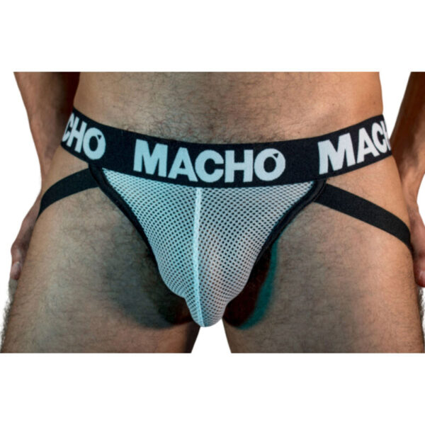 POTENTE - MACHO - MX26X1 JOCK GRID BRANCO M