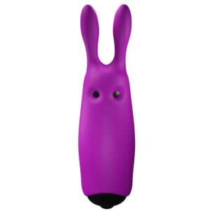 POTENTE - ADRIEN LASTIC - VIBRADOR DE COELHO VIOLETA DE BOLSO LASTIC