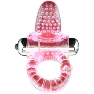 POTENTE - SWEET ABS 10 RITMOS RING ANILLO PENE VIBRADOR ROSA