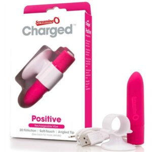 POTENTE - GRITANDO O MASSAGER RECARREGÁVEL - POSITIVO - ROSA