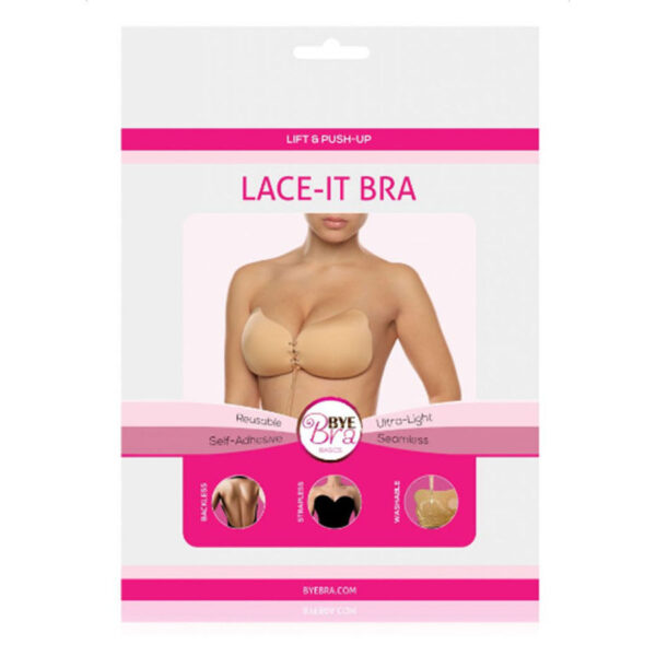 POTENTE - BYEBRA LACE-IT BRA CUP C EM PRETO