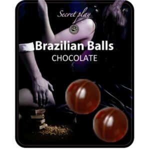 POTENTE - SECRETPLAY - 2 BOLAS BRASILEIRAS DE CHOCOLATE