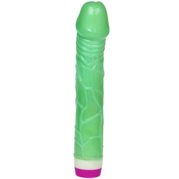 POTENTE - WAVES OF PLEASURE VIBRATOR 23 CM GREEN