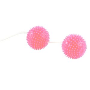 POTENTE - BAILE - BOLAS TEXTURADAS A PROFUNDAMENTE PRAZER ROSA 3.6 CM