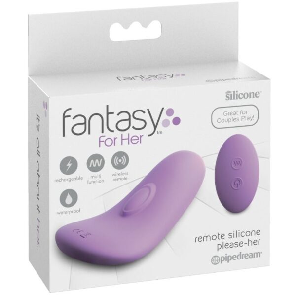 POTENTE - FANTASY FOR HER - SILICONE REMOTO POR FAVOR