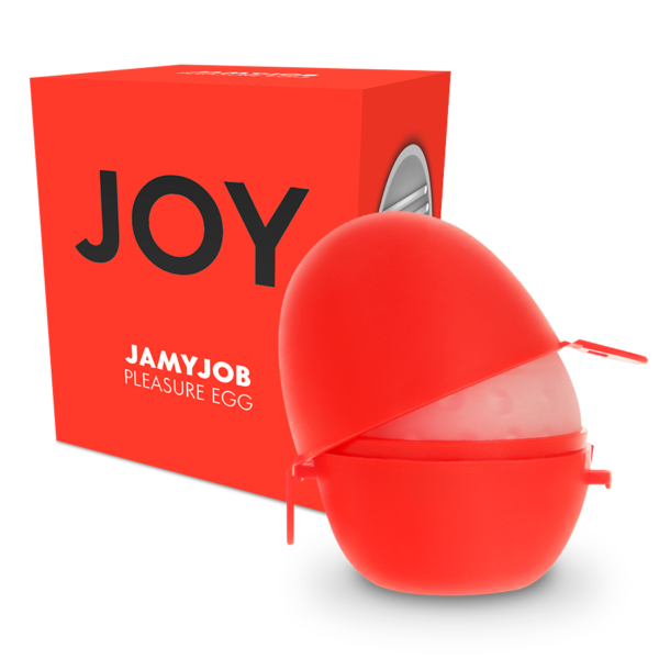 POTENTE - JAMYJOB EGG MASTURBATOR RED VERSION DISCRETT